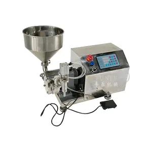 Hot sales Stainless Steel High Viscosity lobe pump filling machine for sauce ketchup cream
