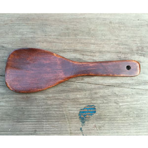 Spatule à riz en bois antiadhésive, petite et fine, pour ustensiles de cuisine - Product Image 1