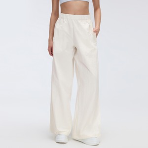 Ensemble de yoga YIYI 2 pièces à col montant et fermeture éclair intégrale <span class=keywords><strong>pour</strong></span> <span class=keywords><strong>femme</strong></span>, survêtement oversize à séchage rapide, pantalon large à taille élastique, tenue de sport <span class=keywords><strong>pour</strong></span> <span class=keywords><strong>femme</strong></span> - Product Image 6