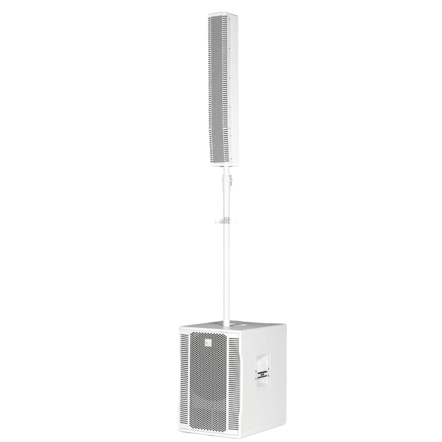 EVOX 12 Active Column Speaker 8* 4 Inch Powered Sound System 1400W Speakers Professional Audio Pro Powered Column Speakers