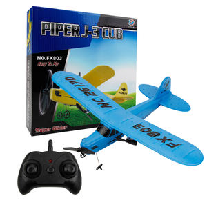 Super Glider <span class=keywords><strong>FX803</strong></span> 2.4G Piper J3 Cub <span class=keywords><strong>Rc</strong></span> Flugzeug NC26170 EPP Fixing Wing Aircraft - Product Image 6
