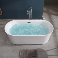 Bañera de Hidromasaje Gurgle Whirlpool, Moderna, para Uso en Interiores, con Burbujas de Aire y Función de Jacuzzi