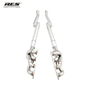 Nhà Máy Giá không gỉ steelfront ống và phía trước downpipe hệ thống ống xả C63 Amg xả Manifold cho Mercedes Benz