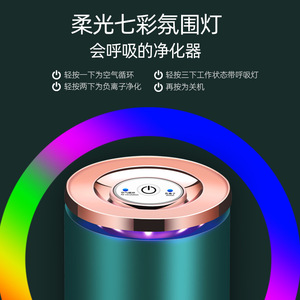 <b>Mini</b> Air Purifier 100 CFM <b>USB</b> Powered Compact Design For Home Indoor Use Premium Model - Product Image 5