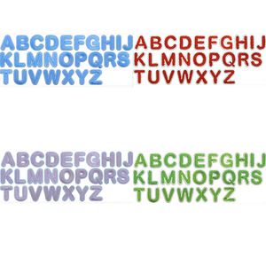 Mini Patchs Brodés Lettres - 26 Autocollants Alphabet A-Z avec Colle Thermocollante pour Décoration DIY Porte-clés Sac Vêtements Chapeau Artisanat - Product Image 2
