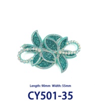 Breloques de chaussures 3D en forme de papillon, accessoires floraux en strass pour la décoration supérieure des sandales pour femmes