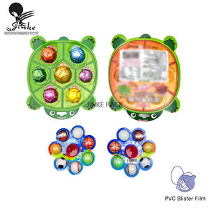 Üretici karikatür uğur böceği şekilli PVC Film Blister levha gıda çikolata sürpriz yumurta paketi için sert şeker jöle ambalaj - Product Image 5