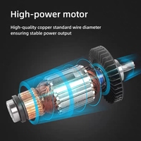 MEILLEURES VENTES - Marteau perforateur rotatif électrique industriel XTXS 100% neuf - DC-AZC11-26 - Batterie rechargeable - Énergie d'impact 2,6 J - Économe en énergie