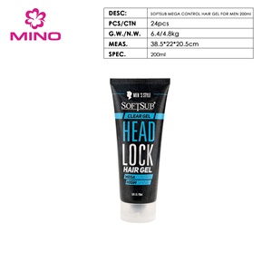 <span class=keywords><strong>Gel</strong></span> Coiffant Professionnel HEADLOCK pour Cheveux Bouclés, Fixation Ultra Forte, Vente en Gros Usine, Adapté à Tous Types de Cheveux - Product Image 5