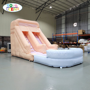 Scivolo d'Acqua Gonfiabile Commerciale per Esterni con Piscina e Vasca di Palline Morbide, Ideale per Eventi e Feste - Product Image 2