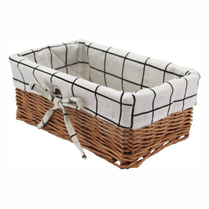 Giá rẻ giỏ <span class=keywords><strong>wicker</strong></span> cho món quà số lượng lớn lưu trữ khác giỏ tay dệt món quà rỗng giỏ lưu trữ bán buôn - Product Image 4