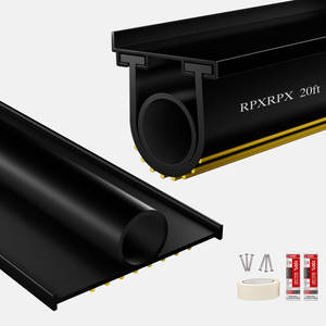 Bande d'étanchéité de porte de garage en PVC de qualité supérieure, durable, résistante aux intempéries, produit en caoutchouc flexible - Product Image 3