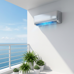 Aire Acondicionado Split de Pared Ecológico de 9000 Btu/18000 Btu, Control Inteligente, Ahorro de Energía, OEM ODM - Product Image 5