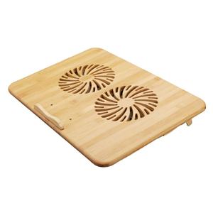 Nuovo Arrivo Di Bambù Pad di Raffreddamento di Raffreddamento di Aria Per Il Computer Portatile 14 pollici 15 pollici - Product Image 6