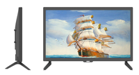 CKD TV LED pintar 18.5 inci 12V DC mendukung sinyal Digital untuk instalasi tenaga surya