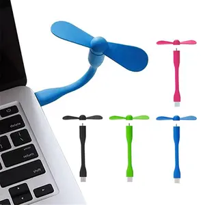 Quạt Làm Mát USB Mini Thông Dụng 2023 Tiện Ích Mùa Hè Quạt Điện Tử Di Động Làm Mát Du Lịch Cho Điện Thoại Di Động <span class=keywords><strong>Android</strong></span> Cho Máy Tính Xách Tay - Product Image 1