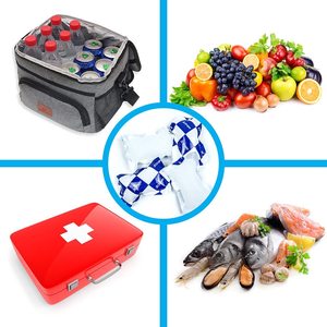 Oem Food Grade Droogijs Packs Voor Het Verzenden Van Diepvriesproducten En Koelers Langdurige Koude Vochtbestendige Zuinig - Product Image 5
