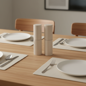 Nuevo Set de Molinillos de Sal y Pimienta de Madera Ecológicos, Regalo de Colorido Diseño, Molinillo Manual de Pimienta y <span class=keywords><strong>Salero</strong></span> para Cocina, Mesa de Comedor, Regalo de Navidad - Product Image 2