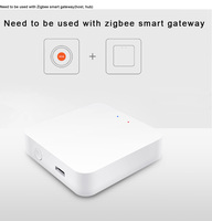 Bouton de panique SOS Tuya ZigBee, alarme personnelle sans fil d'urgence pour système de sécurité domestique