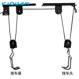 High Quality Bicycle Display Rack Ceiling Wall Mount Bike Lift Bicycle Wall Mount Lift