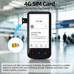 Dispositif de traduction IA personnalisé <span class=keywords><strong>en</strong></span> usine avec écran tactile, traduction <span class=keywords><strong>en</strong></span> temps réel de photos et de texte, 160 traducteurs IA intelligents ChatGPT <span class=keywords><strong>en</strong></span> ligne - Product Image 2