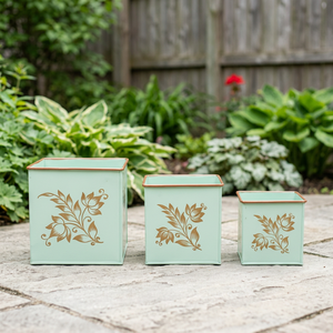 Ensemble de 3 pots en émail - Product Image 2