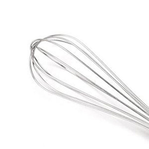 Stainless Steel 5 Wire Egg Beater Manual Spring Loaded Stir Tool For Mixing Eggs Convenient Kitchen Utensil - Product Image 5