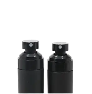 Großhandel Kosmetik Plastik flasche Benutzer definierte kleine gefrostete Kosmetik flasche Lager druck Behälter Glas