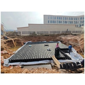 Proyecto Chileno <span class=keywords><strong>de</strong></span> Recolección <span class=keywords><strong>de</strong></span> Agua <span class=keywords><strong>de</strong></span> Lluvia, Tanques Modulares Subterráneos <span class=keywords><strong>de</strong></span> Infiltración <span class=keywords><strong>de</strong></span> Aguas Pluviales, Jaula <span class=keywords><strong>de</strong></span> Almacenamiento <span class=keywords><strong>de</strong></span> Agua para Jardín, Material PP - Product Image 4