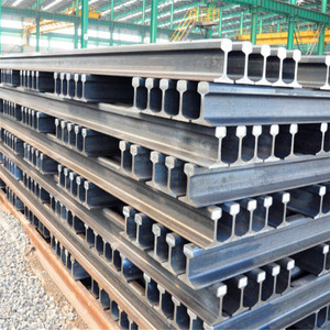 <span class=keywords><strong>Rail</strong></span> en acier laminé à chaud <span class=keywords><strong>de</strong></span> grande épaisseur 60kg/m 75kg/m U75V U71Mn AREMA Longueur 12m <span class=keywords><strong>Poutre</strong></span> <span class=keywords><strong>de</strong></span> voie ferrée en acier - Product Image 4