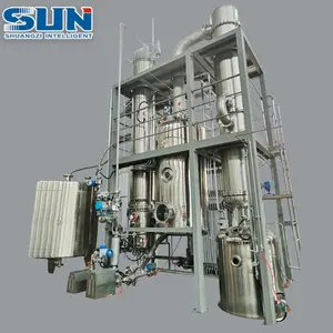 Sorbitol Evaporation Equipment Single Effect Fall Film Evaporator Vacuum Industrial Concentrator