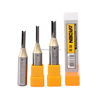Fresa CNC de Carburo Recubierta de AlTiN Arden A0107 1/2*4mm*24mm de 2 Filos, Recta, para Trabajos en Madera, OEM, 3 Años de Garantía
