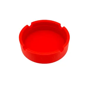 Factory Cigar Manufacturer Offering Wholesale Deals on Affordable High Temperature Resistant Round Smokeless Silicone Ashtray