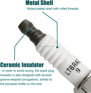 หัวเทียนอิริเดียม <span class=keywords><strong>SP530</strong></span>จากโรงงานสำหรับรถฟอร์ดฟิวชั่นเอสเซลเมอร์คิวรี่ฐานพรีเมียร์2006 2007 2008 L4 2.3L 2009 - Product Image 2