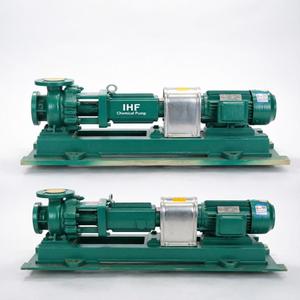 Bomba Centrífuga con Revestimiento de Fluoroplástico de 11KW para la Industria Química IHF80-65-160 - Product Image 1