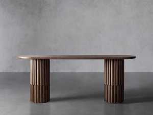 Tables à manger modernes, meubles d'appoint antiques pour le salon, <span class=keywords><strong>console</strong></span> noire, <span class=keywords><strong>bureau</strong></span>, bois massif, tables consoles faciles à assembler - Product Image 3