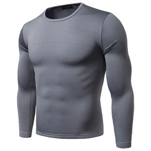 Hombres Slim Fitness Camisetas Culturismo Deportes Gimnasio Ropa de entrenamiento de secado rápido - Product Image 2