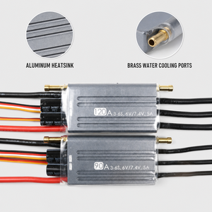 Controlador de Velocidad XQ-POWER XQ Rojo sin Escobillas ESC 40A 60A 90A 120A 150A 180A para Drones de Carreras FPV, Aviones <span class=keywords><strong>RC</strong></span>, Barcos y Coches - Product Image 4