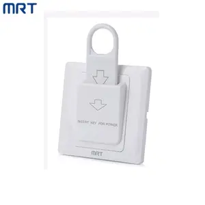 MRT Brand New style AC220V 40A hotel keytag switches / magnetic key card switch used for hotel