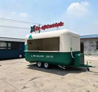 Camion de restauration mobile personnalisé avec cuisine complète pour la restauration rapide en Arabie Saoudite, aux Émirats arabes unis et au Qatar