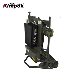 Trasmettitore Audio <span class=keywords><strong>Video</strong></span> Wireless digitale <span class=keywords><strong>COFDM</strong></span> a zaino stretto da 5km con batteria - Product Image 1