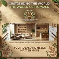 Mueble de TV Moderno de Madera con Consola Flotante para Montaje en Pared, Estantes con Pantalla LED y Paneles de Pared Acanalados para Sala de Estar
