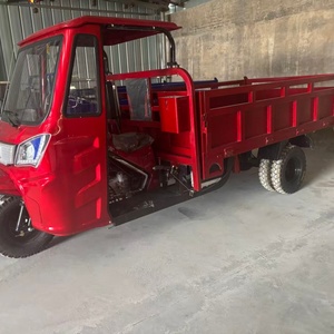มอเตอร์ไร้แปรงถ่านกำลังสูง >1000W รถสามล้อไฟฟ้าบรรทุกสินค้าสำหรับผู้ใหญ่ แบบเปิดประทุน แบตเตอรี่ตะกั่วกรด 60V รับน้ำหนักได้ 1000 กก. ราคาประหยัด - Product Image 3