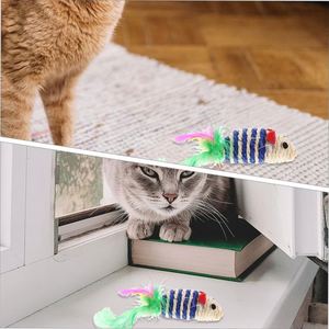 Dog <b>Plush</b> Toy Colorful Feather Squeaky Molar Teeth 10cm Geometric Pattern Simple Style - Product Image 2