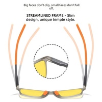Lunettes de vue carrées classiques pour ordinateur, monture optique PC, anti-lumière bleue, pour jeux vidéo, vision nocturne, unisexe, favorisant le sommeil