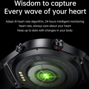 Reloj Inteligente Deportivo de Acero NFC de Lujo 2025 para Hombre y Mujer, Llamadas BT, Multifunción, Resistente al Agua IP68, Sistema Operativo Android, QW33, 2 Correas - Product Image 5