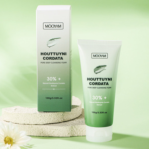 MOOYAM Schiuma Detergente Profonda per il Viso con Houttuynia Cordata, Specifica per Pulire i Pori, Detergente Delicato per la Pelle - Product Image 1