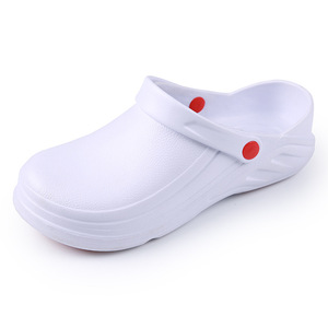 Chaussures <span class=keywords><strong>de</strong></span> travail antidérapantes pour hommes et femmes <span class=keywords><strong>cuisine</strong></span>/chef/jardin/infirmière chaussures noir sabots antidérapants S085 - Product Image 4