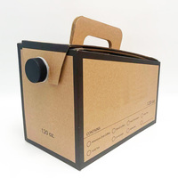 Boîte isotherme portable en carton pour café, personnalisable, en gros, jetable, durable, imperméable, enduite de PE, de qualité alimentaire