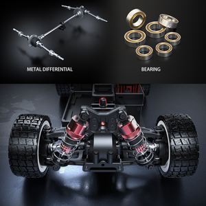 MJX Hyper Go 14303 Voiture RC tout-terrain 4x4 haute vitesse 1/14 électrique sans balais, jouet télécommandé, camion de charge pour garçon, en métal - Product Image 5